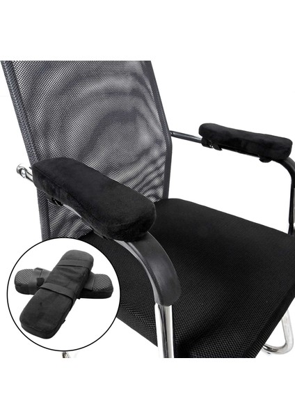 2pcs Sandalye Kolçak Pedleri Ultra Yumuşak Bellek Köpüğü Dirsek Yastığı Destekleri Dirsek Kabartması Için Ev Veya Ofis Sandalyesi Için Evrensel Uyum (Yurt Dışından) fiyatları