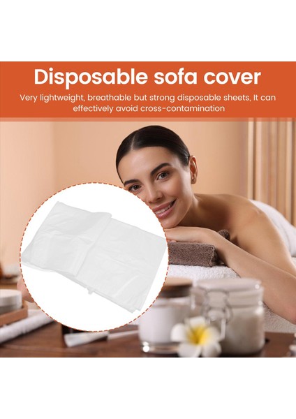 100 Pcs Tek Kullanımlık Kanepe Kapak Yatak Sayfası Koruma Spa Masaj Yatak Kapağı 90X180CM (Yurt Dışından) fırsatları