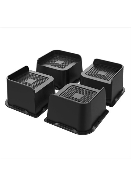 Yatak Yükselticileri 3 Inç Ağır Hizmet 4 8x4 8in Genişliğinde Açılış Mobilya Yükselticileri 4 Paket Kanepe Yatak Çerçevesi Masalar Için Yatak Asansörleri Yükseltici (Yurt Dışından)