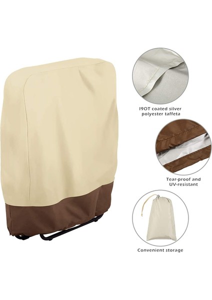 Açık Katlanır Güverte Sandalye Kapağı Su Geçirmez Balkon Açık Katlanır Güverte Sandalye Bahçesi Güneşlenme Güverte Sandalye Kapağı (Yurt Dışından) modelleri