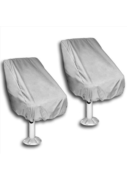 8 Paket Tekne Koltuk Örtüsü Açık Su Geçirmez Duba Kaptanı Tekne Tezgah Koltuk Kapağı Sandalye Koruyucu Kapaklar (Yurt Dışından) fiyatları