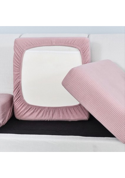 Streç Kanepe Yastık Kapağı Yüksek Streç Kumaş Kanepe Koltuk Koltuk Kapağı Kumaş Kanepe Yastık Kapağı Pembe (Yurt Dışından) fırsatları