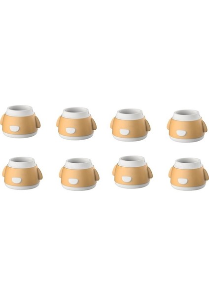 8 Adet Masa Bacak Kanepe Koruyucu Ayak Dinlenme Kanepe Halı Koruyucular Için Mobilya Bacakları Silikon Sandalye Ayak Örtüsü Masa (Yurt Dışından)