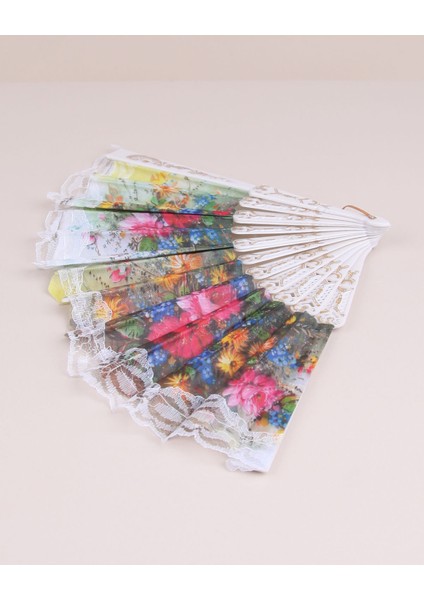 Desenli Plastik Yelpaze fiyatları