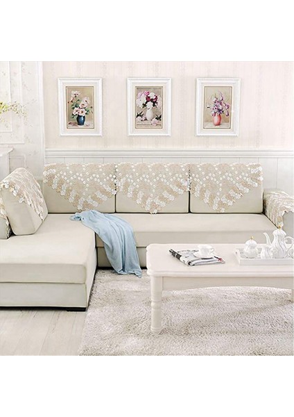 2 Paket Dantel Kanepe Kapağı Nakış Arka Kanepe Kapak Mobilya Koruyucusu Masa Kapağı (60X70CM/23 6X27 6inch) (Yurt Dışından) indirimleri