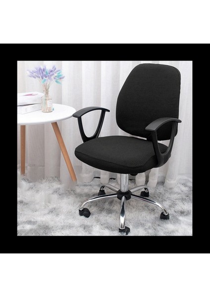 2x Mısır Kontrolü Bölünmüş Sandalye Ofis Ev Bilgisayar Sandalyesi Kapağı Kol Dayama Elastik Koltuk Örtüsü (Yurt Dışından) modelleri