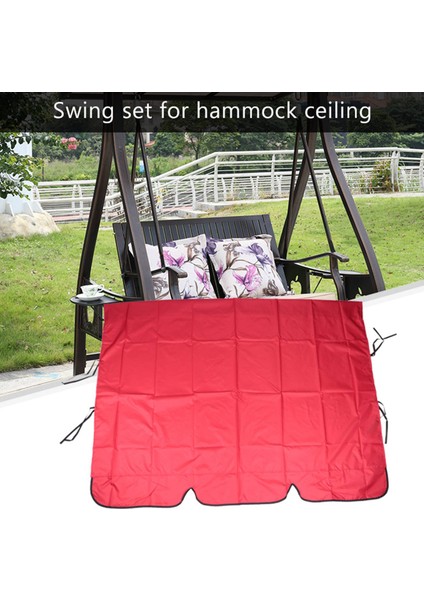 Teras Salıncak Sandalyesi Evrensel Bahçe Sandalyesi Toz Geçirmez 3 Kişilik Açık Kapak (Braketsiz) (Yurt Dışından) fiyatları