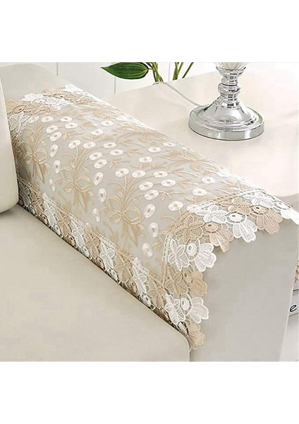 3 Paket Dantel Kanepe Kapağı Nakış Arkası Kanepe Kapak Mobilya Koruyucusu Masa Kapağı (60X70CM/23 6X27 6inch) (Yurt Dışından) fiyatları