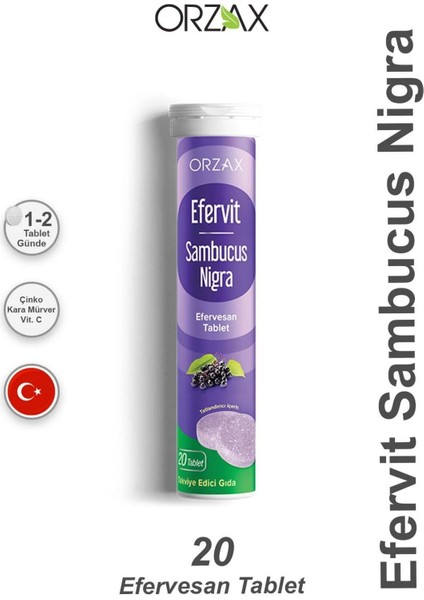 Efervit Sambucus Nigra 20 Tablet