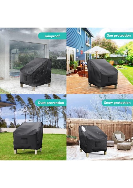 Istiflenebilir Avlu Sandalye Kapakları Çim Mobilya Istiflenmiş Sandalye Kapakları Açık Istiflenebilir Yemek Sandalyeleri Için Uygun (Yurt Dışından) modelleri