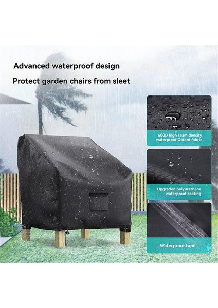 Istiflenebilir Avlu Sandalye Kapakları Çim Mobilya Istiflenmiş Sandalye Kapakları Açık Istiflenebilir Yemek Sandalyeleri Için Uygun (Yurt Dışından) fırsatları