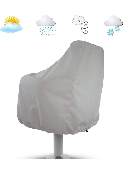 4 Paket Tekne Koltuk Örtüsü Açık Su Geçirmez Duba Kaptanı Tekne Tezgah Koltuk Kapağı Sandalye Koruyucu Kapaklar (Yurt Dışından) modelleri