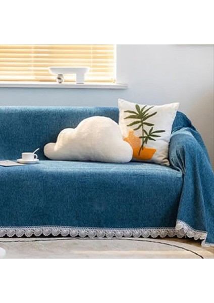Kesit Kanepe Kapakları Kalın Şönil Kanepe Kapakları Modern Basit Saçak Kenar Kanepe Kapakları Kanepe Koruyucular (Yurt Dışından) modelleri