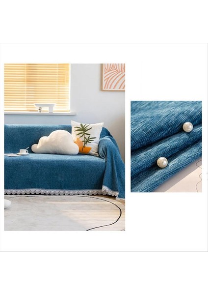 Kesit Kanepe Kapakları Kalın Şönil Kanepe Kapakları Modern Basit Saçak Kenar Kanepe Kapakları Kanepe Koruyucular (Yurt Dışından) fırsatları