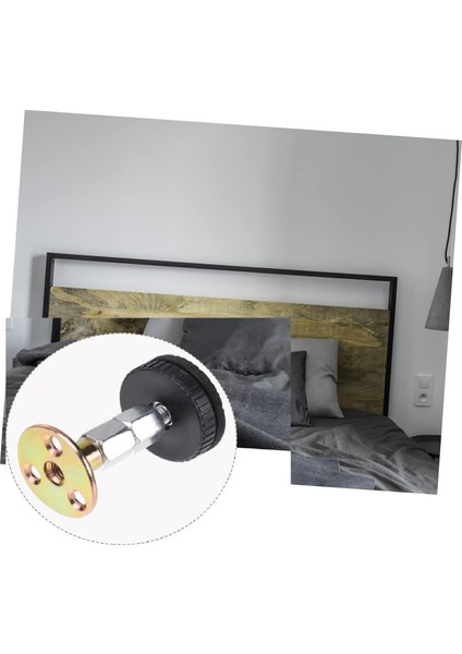 4 Adet Mobilya Duvar Sabitleyici - Yatak Baza Başlığı Sabitleme- Ses- Titreşim Önleyici Aparat fırsatları