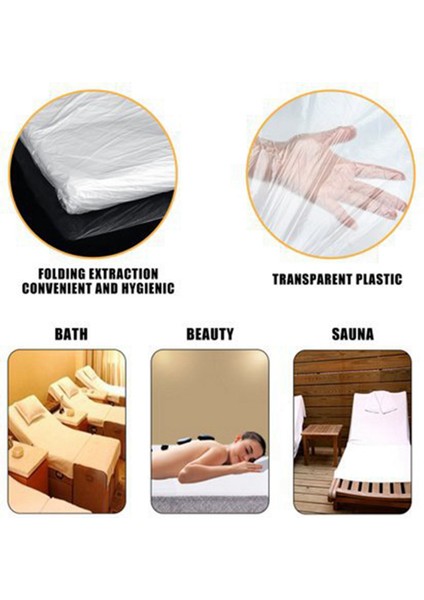 200 Pcs Tek Kullanımlık Kanepe Kapak Yatak Sayfası Koruma Spa Masaj Yatak Kapağı 90X180CM (Yurt Dışından) modelleri