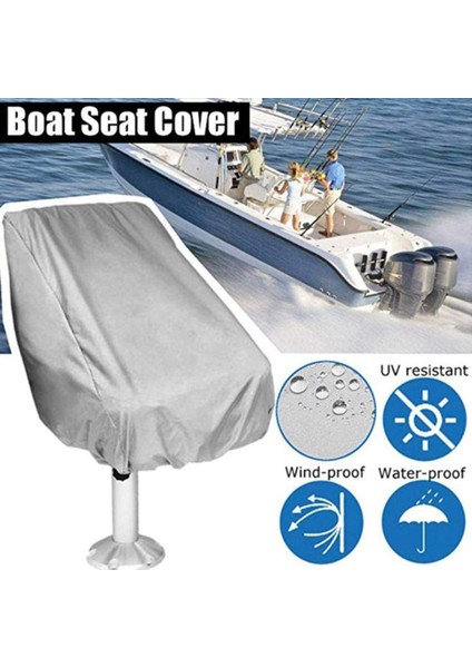 3 Adet Tekne Koltuk Örtüsü Açık Su Geçirmez Duba Kaptanı Tekne Tezgah Koltuk Koltuk Kapağı Sandalye Koruyucu Kapaklar (Yurt Dışından) indirimleri