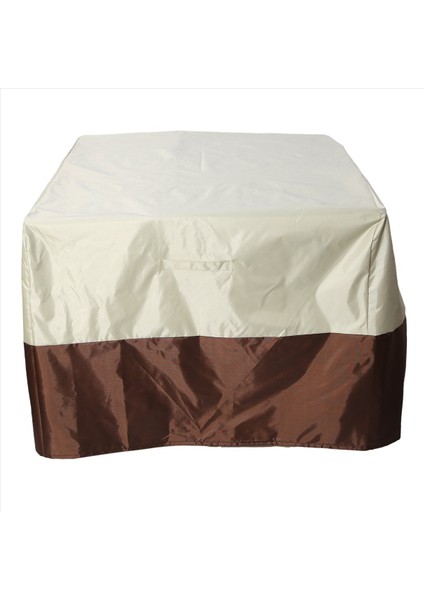 Sandalyeler Su Geçirmez Istiflenebilir Balkon Sandalye Kapağı Dış Mekan Mobilya Kapağı Kalın 31 x 38 x 35 Inç (Bej) (Yurt Dışından)