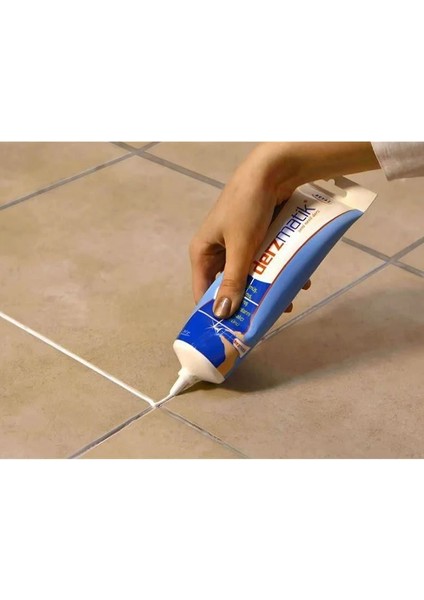 Krem Derz Dolgusu - Lavabo Küvet Fayans Seramik Derzi Kalemi 360GR Suya Dayanıklı Spatula Hediyeli modelleri