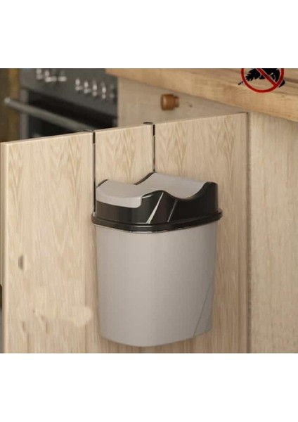 Askılı Pratik Çöp Kovası 5.5 Litre Asılabilir fırsatları