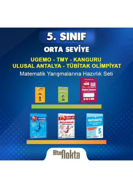 5. Sınıf Matematik Yarışmalarına Hazırlık Orta Seviye
