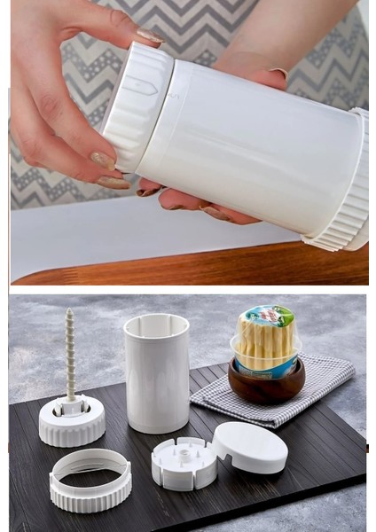 Pratik Tost Yağlama Aparatı -Tereyağı Saklama Ölçme Yayma ve Kesme Aparatı fırsatları