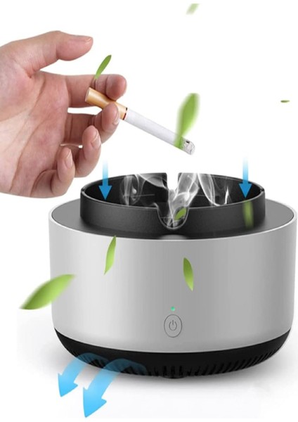 Dumanı Içine Çeken Kül Tablası Koku Duman Önleyici Fanlı Kokusuz Pilli Ev Araba Küllüğü fiyatları