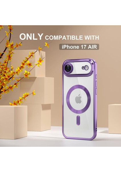 Iphone 17 Air Uyumlu Magsafe Destekli Kamera Korumalı Şeffaf Yumuşak Telefon Kılıfı fiyatları