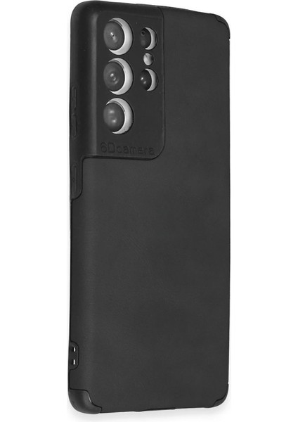 Samsung Galaxy S21 Ultra Kılıf Loop Deri Silikon - Siyah fiyatları