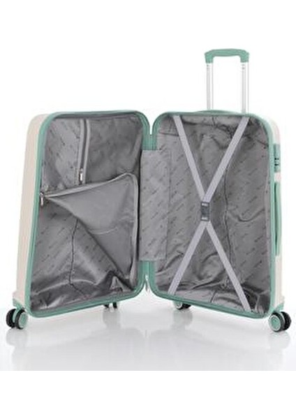 Polipropilen Valiz 75 cm Ergonomik Tutma Sistemi ve 360 Derece Dönebilir Tekerlekler ile