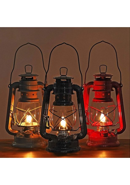 Açık Hava Yağ Lambası Gazyağı Yanan Fener Lambaları/asma Acil Durum Kampı Felaket Önleme Aydınlatması Ev Çadır Siyahı Için (Yurt Dışından) modelleri