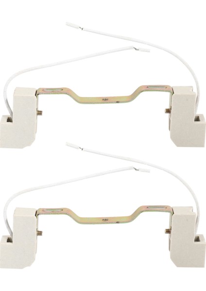 2x R7S Ampul Soket Lambası Tutucu Bağlayıcı Sel Işığı Için Metal Seramik Tutağı 118MM (Yurt Dışından)