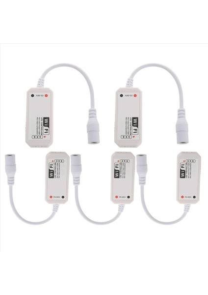 5x LED Wifi Uzaktan Denetleyici 5050/3528 Rgb LED Şerit Işıkları Için Alexa/google Home Voice Control ile Çalışır (Yurt Dışından)
