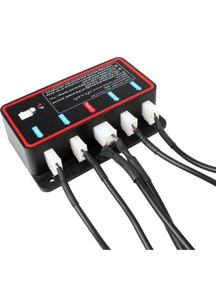 Araba Kablosuz Uzaktan Kumanda 12V Bir Tow Dört Ağ Yanıp Sönen Işıklar 24LED Yüksek Güçlü Acil Durum Işıkları B (Yurt Dışından) fırsatları