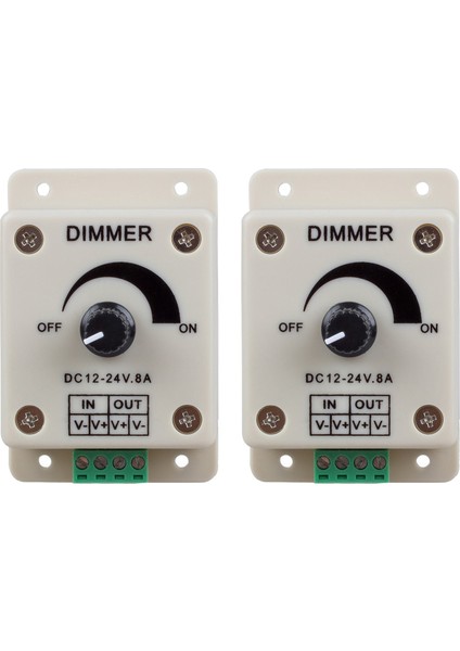 LED Işıkları Için 2x Pwm Karartma Kontrolörü (Yurt Dışından)