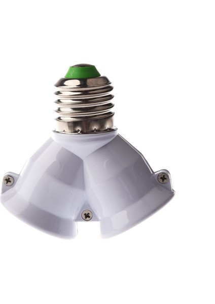 2x E27 1 Ila 2 E27 LED Işık Lambası Ampul Adaptör Dönüştürücü Bölünmüş Ayrı Ayırma Tabanı Soketi (Yurt Dışından) fiyatları
