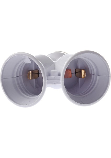 2x E27 1 Ila 2 E27 LED Işık Lambası Ampul Adaptör Dönüştürücü Bölünmüş Ayrı Ayırma Tabanı Soketi (Yurt Dışından) fırsatları