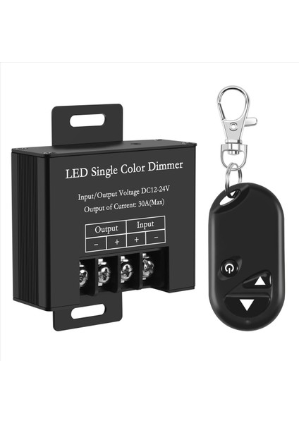 30A Tek Renkli 3 Kablosuz Rf Uzaktan Kumanda ile Tek Kanallı LED Dimmer Denetleyicisi 5050 3528 LED Striplight (Yurt Dışından) fiyatları