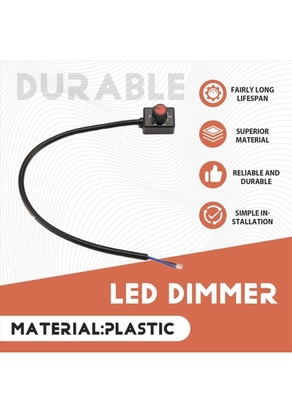 Dc 0/1-10V Knob LED Dimmer Düşük Voltajlı Pasif Dimmer Pwm Pwm 0-10V Veya 1-10V Dimmabable LED Sürücü 1 Adet (Yurt Dışından) fırsatları