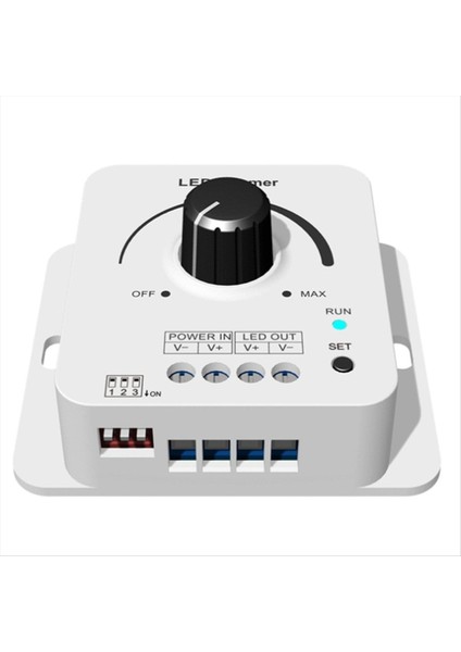 12-48VDC Skydance Rotary LED Dimmer V1-Kc 1CHX8A 5 Seviye Tek Renkli LED Şerit Bant Karartma Için Işık Gradyan Hızı (Yurt Dışından)