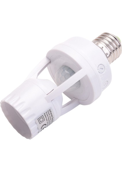 4x Ac 110-220V 360 Dere Pır Indüksiyon Hareket Sensörü Ir Kızılötesi Insan E27 Fiş Soket Anahtarı Baskı LED Ampul Tutucu (Yurt Dışından) modelleri