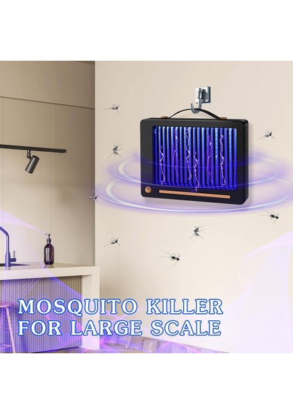 Böcek Zapper Kapalı 2000MAH Elektrikli Sivrisinek Zapper Uçan Böcek Sinek Meyve Sinek Tuzakları Siyah (Yurt Dışından) indirimleri