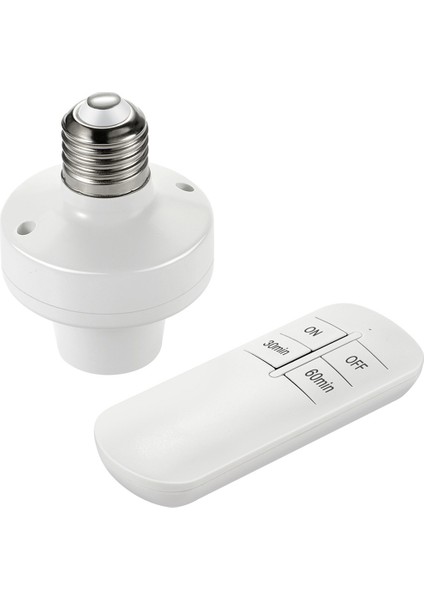 E26 E27 Kablosuz Uzaktan Kumanda Işık Soket Tutucu 20M Taban Açık/kapalı Akıllı Anahtar Soket Aralığı Akıllı Cihaz (220V) (Yurt Dışından)