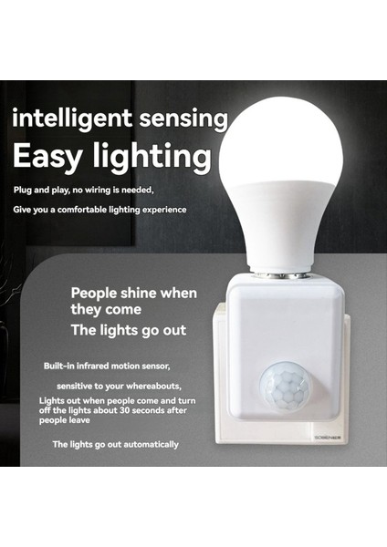 Hareket Sensörü Işık Soketi E27 Hareket Dedektörü Lamba Tutucu Soketi Otomatik Insan Kızılötesi Sensör Lambası Tutucu Ingiltere Fiş (Yurt Dışından) fiyatları