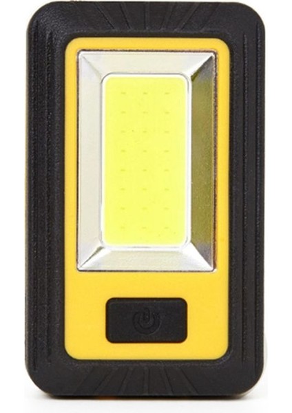 Kamp Hafif Kobu Iş Işık Taşınabilir El Feneri Açık Acil Şarj Çantası Açık Mekan Taşınabilir USB Şarj (Sarı) (Yurt Dışından)