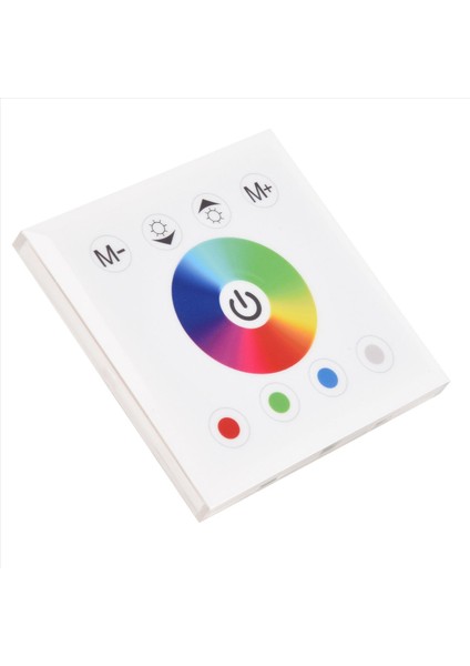 2x DC12V-24V Rgb / Rgbw Duvara Monte Dokunmatik Panel Kontrolör Cam Panel Dimmer Anahtar Denetleyicisi LED Şeritler Lambası Için (Yurt Dışından) modelleri