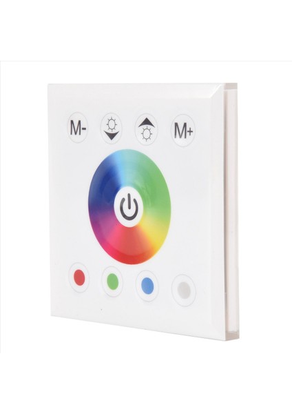 2x DC12V-24V Rgb / Rgbw Duvara Monte Dokunmatik Panel Kontrolör Cam Panel Dimmer Anahtar Denetleyicisi LED Şeritler Lambası Için (Yurt Dışından) indirimleri