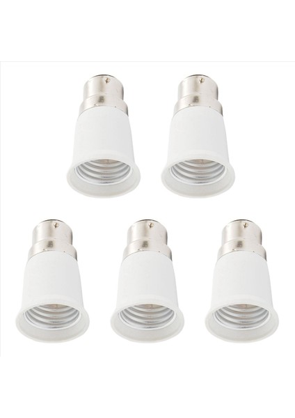 5x B22 Ila E27 Light Lamba Ampul Soket Adaptör Dönüştürücü Yeni (Yurt Dışından)