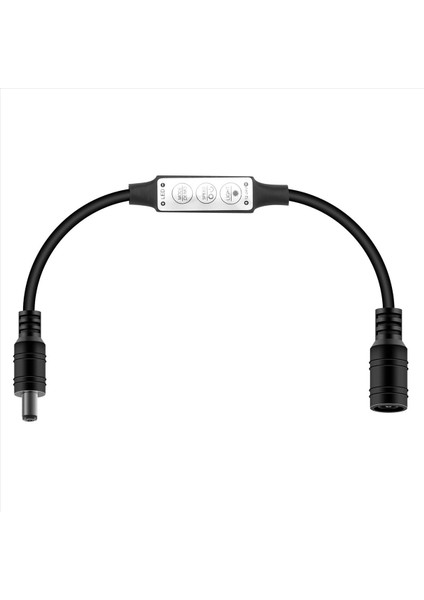 LED Şerit Işık Siyah Için Düşük Profil Sline Controller Mini 3 Anahtar Dimmer Anahtarı (Yurt Dışından)