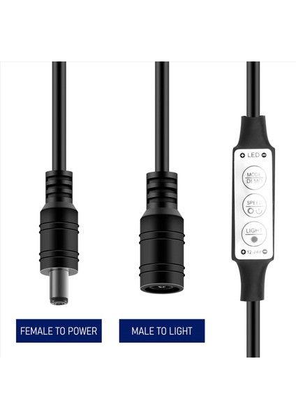 LED Şerit Işık Siyah Için Düşük Profil Sline Controller Mini 3 Anahtar Dimmer Anahtarı (Yurt Dışından) fırsatları